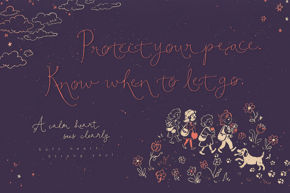 Amanu Humblie - Cute Friendly Script, a Handwritten Font by HypeWorksCo (Photo 8 of 15)