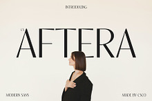 CS Aftera – Modern Sans Serif