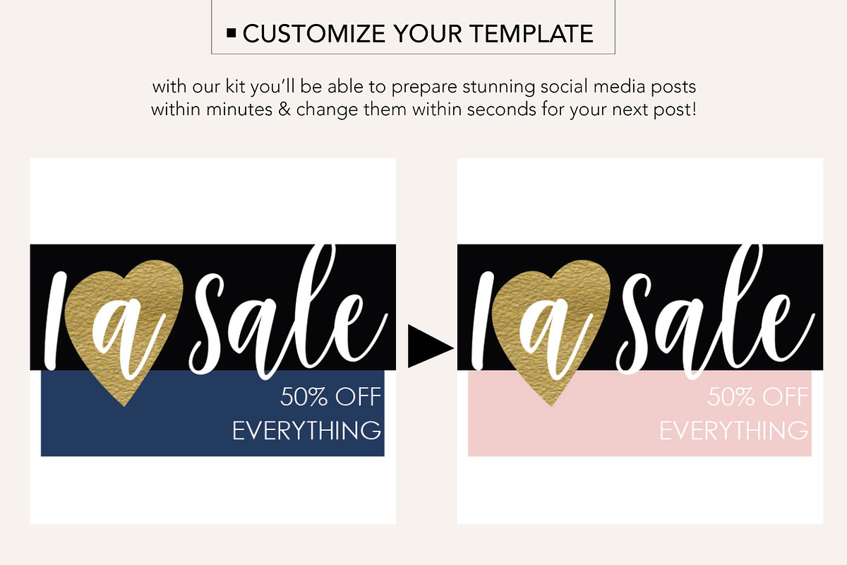 Black Friday + Cyber Monday Bundle, a Social Media Template by jgdigital.co designs (Photo 4 of 11)