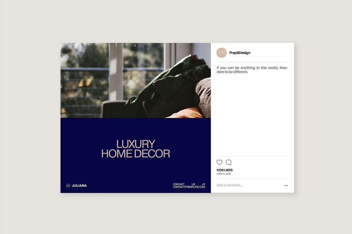 Real Estate Instagram Post for Canva, a Social Media Template by Prapti Design (Photo 9 of 10)