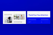 White Blue Marketing Plan PPT, a Presentation Template by graphicook (Thumbnail 4 of 4)