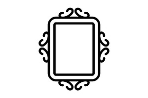Frame Line Icon, an Icon by Pexelpy