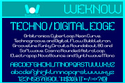 Neo Logic font, a Font by weknow (Thumbnail 5 of 8)