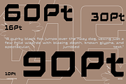 UT Qartige - A Technofuturistic Font, a Font by Universitype (Thumbnail 3 of 12)