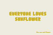 The Sun and Flower | Unique Font, a Sans Serif Font by Tigadestd Type (Thumbnail 3 of 7)