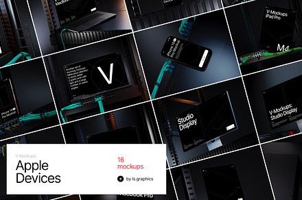 V-Mockups, Apple Devices, an iPhone Mockup by ls.graphics