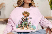 Whimsical Summer Beach Kids Clipart, an Illustration by Canvas Craft (Thumbnail 4 of 7)