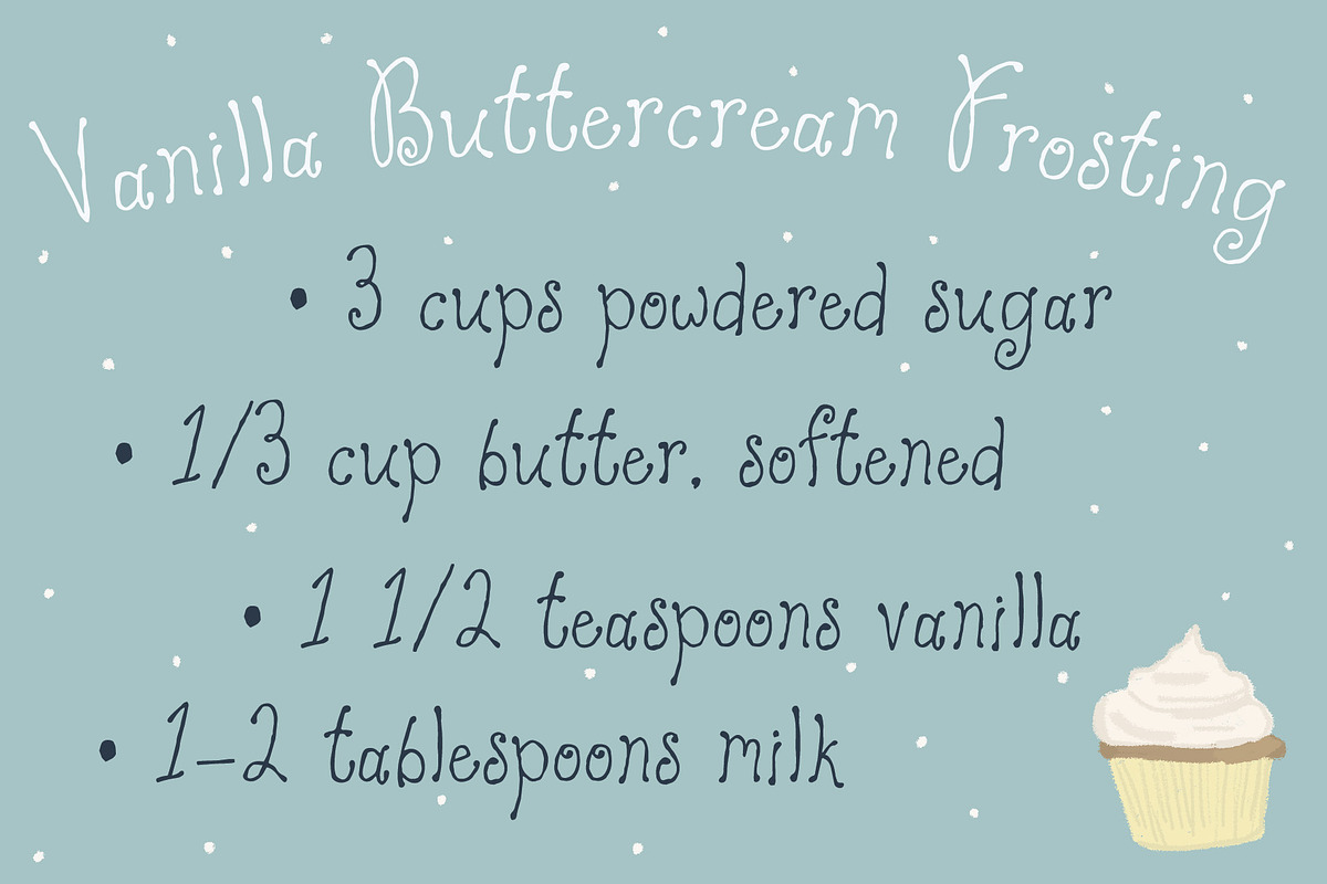 Strawberry Cake Whimsical Font preview 3