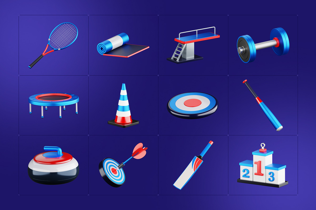 Sports Games Icons, an Emoji Icon by Vectors Market (Photo 5 of 8)