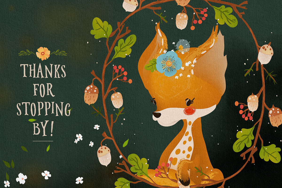Whimsical Forest, an Animal Illustration by Anna Babich (Photo 5 of 5)