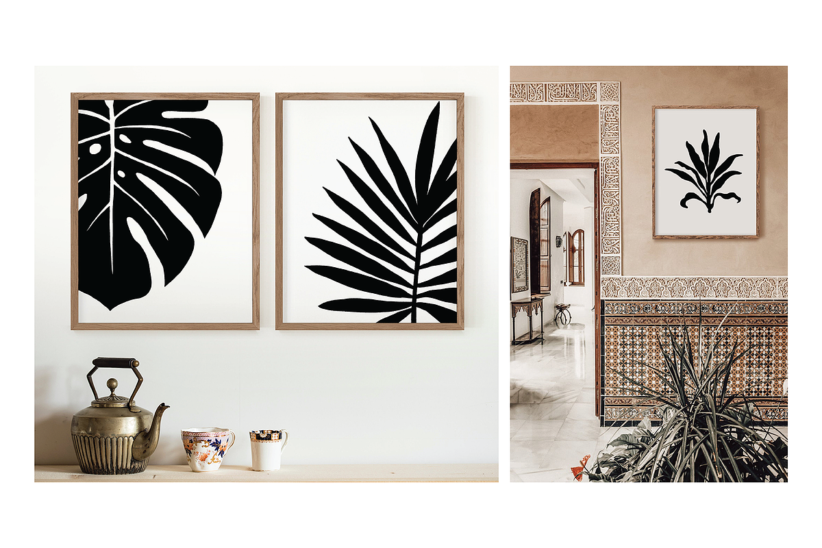 Silhouette Set - Linocut Blockprint, a Decorative Illustration by Rough Edges Supply Co. (Photo 10 of 11)