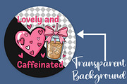 To Be Lovely & Caffeinated Png, an Illustration by Canvas Craft (Thumbnail 2 of 6)