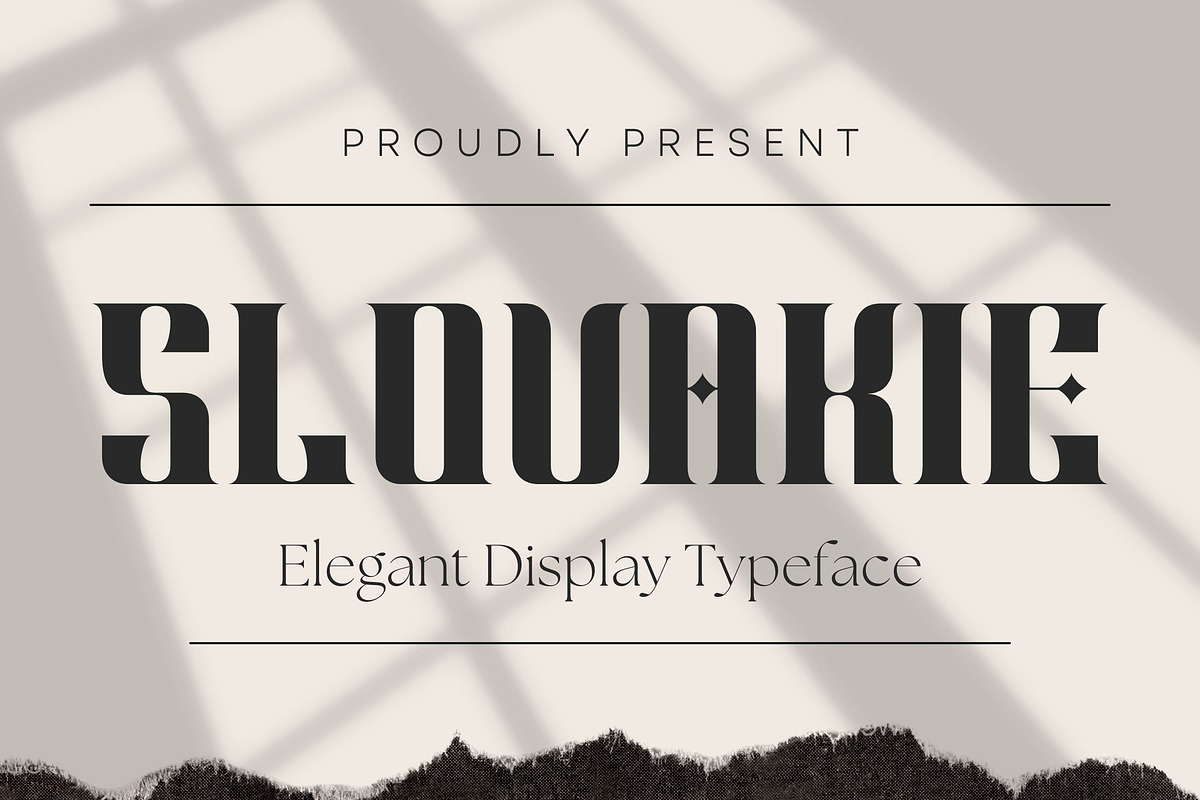 Slovakie Typeface, a Serif Font by Almeera Std (Photo 1 of 10)