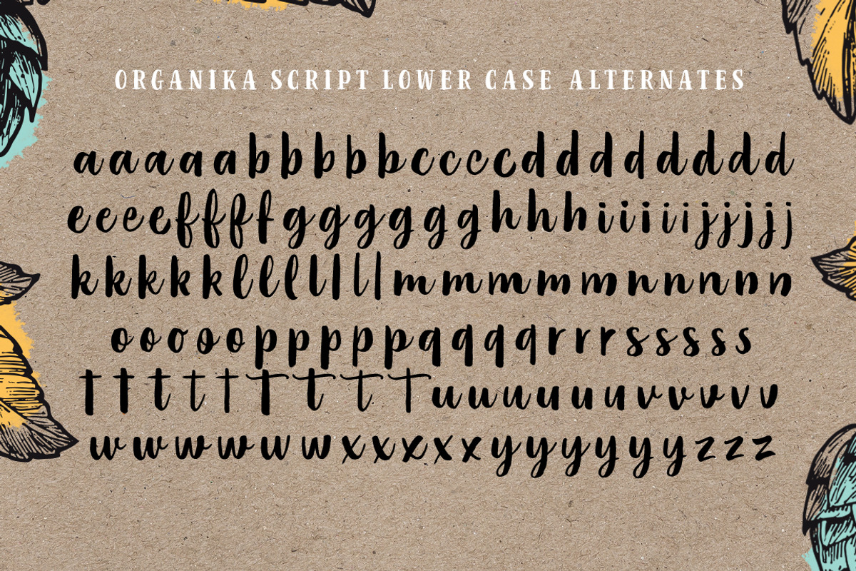 Organika Sans, a Sans Serif Font by Mika Melvas (Photo 9 of 9)