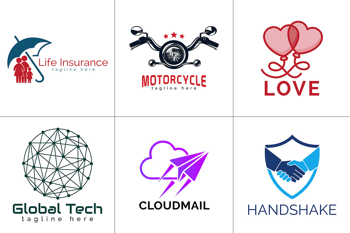 800+ Professional Logos Bundle, a Branding & Logo Template by Design Forest (Photo 43 of 48)