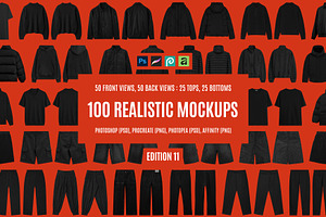 Realistic Streetwear Bundle 100
