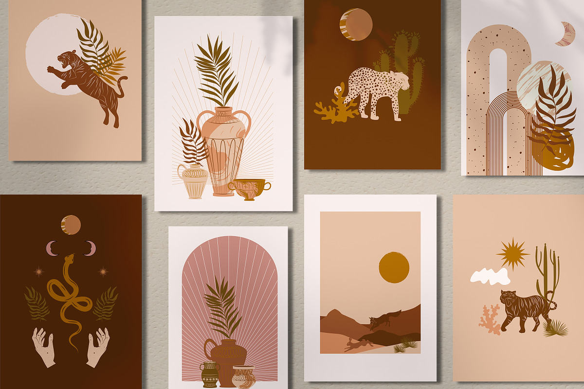 Poster Gallery Bundle, a Decorative Illustration by Mio Buono (Photo 64 of 82)