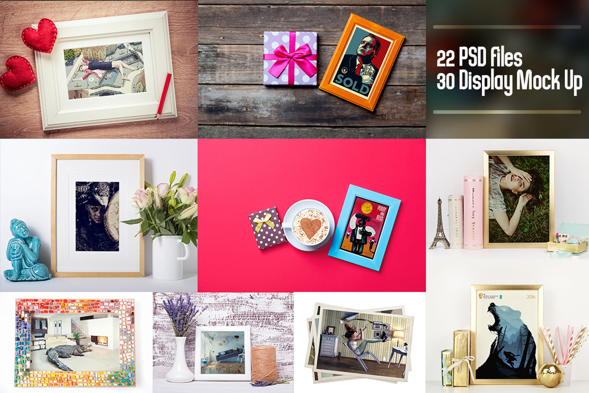 Photo Frame Mock Up, a Print Template by Pixel Place (Photo 2 of 10)
