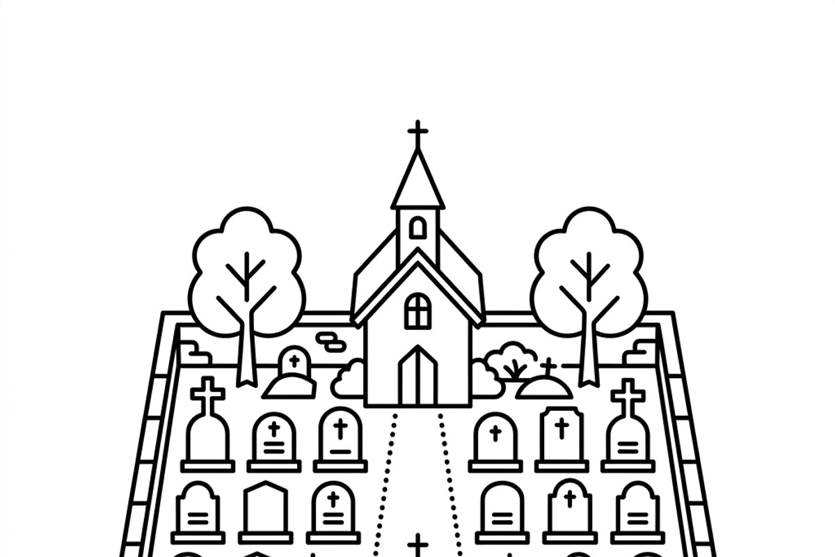 21 Haunted Halloween Icon Set, an Outline Icon by adenpinkstore (Photo 6 of 11)