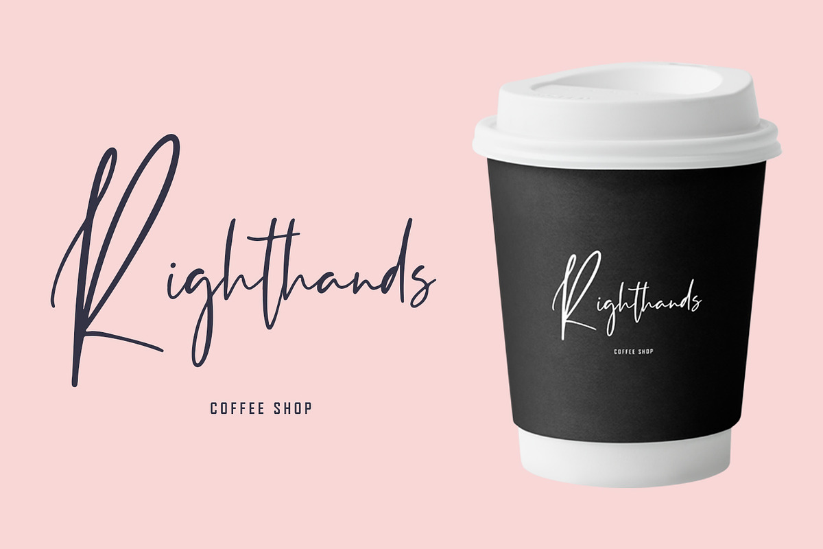 Panopticon - Signature Font preview 6