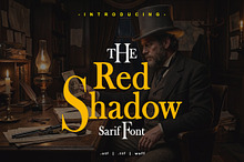 Red Shadow Font