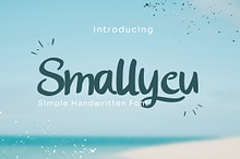 Smallyeu - Handwritten Font