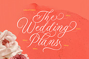 The Marydate - Organic Calligraphy, a Script Font by Letterhend Studio (Thumbnail 3 of 9)