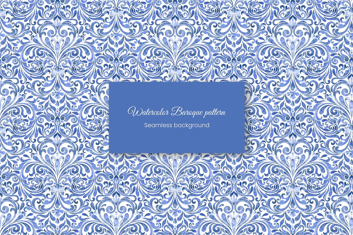 Seamless Watercolor background, a Pattern Graphic by NataLito (Photo 1 of 2)
