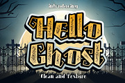 Hello Ghost - 2 weights., a Sans Serif Font by Joko Setiono (Thumbnail 1 of 9)