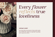 GC Romans Flower - Elegant Serif, a Serif Font by Glyphonic (Thumbnail 5 of 15)