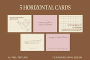 Happy Easter Card Templates Ai, PSD, a Card Template by Orca Design (Thumbnail 3 of 10)
