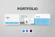 **FLORA | Portfolio Template**, a Brochure Template by KreateTribe (Thumbnail 1 of 10)