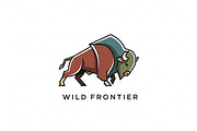 Wild Frontier Bison, a Branding & Logo Template by Logocreative (Thumbnail 1 of 2)
