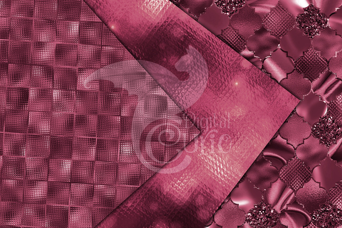 Luxury Burgundy Textures, a Texture Graphic by Digital Curio