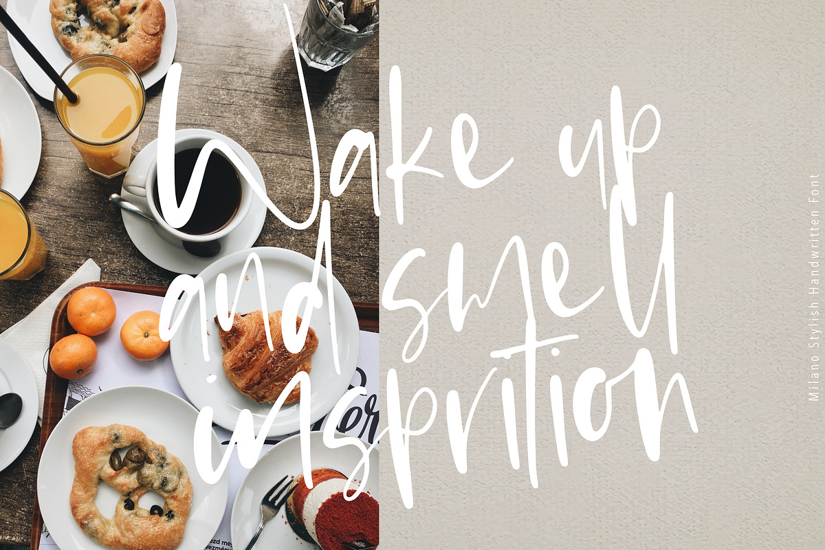 Milano | Stylist Font, a Script Font by Artstudio (Photo 7 of 9)