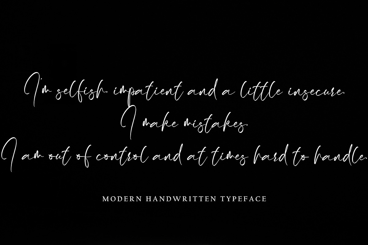 Angus Remy, a Handwritten Font by HaKi Studio (Photo 2 of 5)
