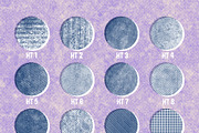 HALFTONE BRUSHES FOR PROCREATE, a Brush Add-On by seamless team (Thumbnail 3 of 6)