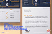 Minimalist Hexagonal Resume CV, a Resume Template by Millusti (Thumbnail 2 of 5)