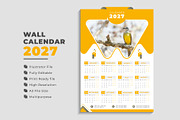 Wall Calendar 2027, a Stationery Template by pixelcreatx (Thumbnail 5 of 5)