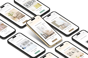 ALL 3D iPHONE MOCK-UP BUNDLE VOL-I2