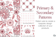 Chinoiserie Floral Patterns & Motifs, a Pattern Graphic by MenoMelo Studio (Thumbnail 2 of 8)