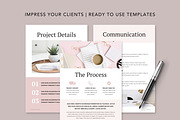Client Welcome Packet Template Canva, a Brochure Template by DeeBeeDesign (Thumbnail 2 of 10)