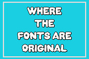 Cloudy Daze - by Milk and Searle, a Sans Serif Font by Milk and Searle (Thumbnail 4 of 6)