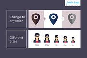 Social Vector Icons Pack V2, a Duotone Icon by Jumbo Icons (Thumbnail 3 of 5)
