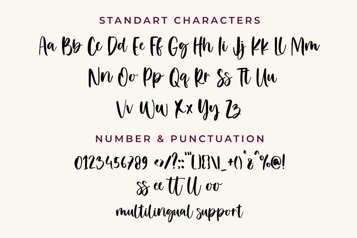 Balimoon, a Handwritten Font by Silverdav (Photo 7 of 8)