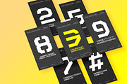Jelion Stencil, a Font by Noem9 Studio (Thumbnail 3 of 6)