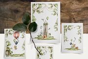 Little woodland Cute baby animals, an Animal Illustration by 60secondsArt (Thumbnail 3 of 13)