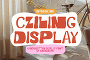Cziling Display, a Symbol Font by Nathatype (Thumbnail 1 of 11)
