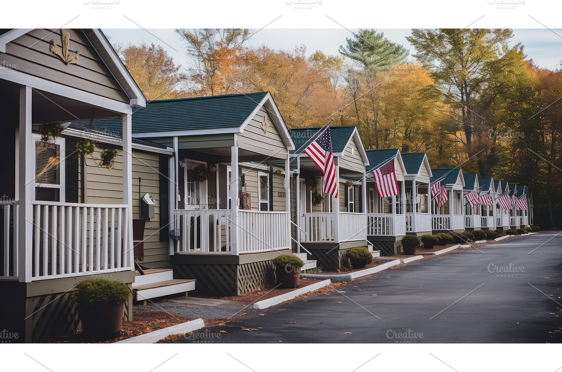 support veterans house ai generated, an Architecture Photo by pikepicture