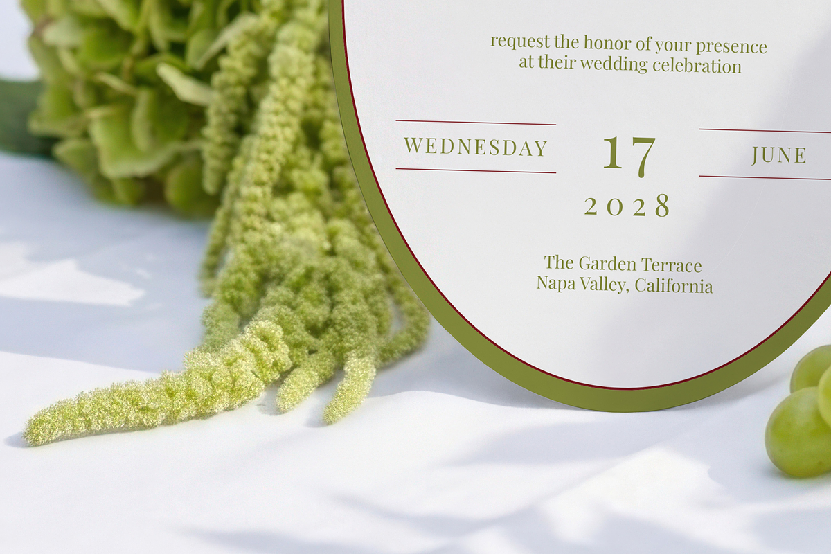 5x7 Oval Wedding Invitation Mockup, an Advertising Mockup by Serenefeeling (Photo 4 of 8)